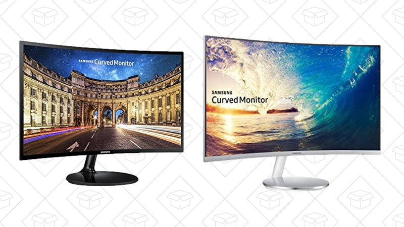 Refurbished Samsung 24" Curved LED Monitor (C24F390), $160 | Refurbished Samsung 27" Curved LED Monitor (C27F591), $224
